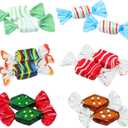 12 Pcs Acrylic Glass Candy Ornaments Mixed Style Decorative Candy Decor for Party Desktop Home Office Tabletop Display