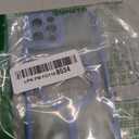 CANSHN Magnetic Compatible with iPhone 12 Pro Case, Upgraded [Full Camera Protection] [Compatible with Magsafe] [Translucent Matte] Shockproof Protective Phone Cover 6.1 Inch - Light Blue