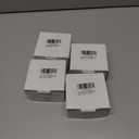 4 x Hole Cutter 33mm LAIWEI Bi-Metal Hole Saw, HSS Circular Hole Saw Head, 1.8 mm Thick, Cutting Depth up to 38mm, Suitable for Wood, Plastic, plasterboard and Metal Round Pipe (Black)