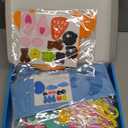 Funtopia Felt Sewing Crafts for Kids Ages 4-12, 10 Easy DIY Projects Kids Sewing Kit with Tutorial, Learn to Sew Plush Pillow Hanging Organizer Handbag, Beginner Sew Toys and Birthday Gift for Girls