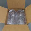 US Acrylic Classic Clear Plastic Reusable Drinking Glasses (Set of 6) 24oz Iced-Tea Cups | BPA-Free Tumblers, Made in USA | Top-Rack Dishwasher Safe