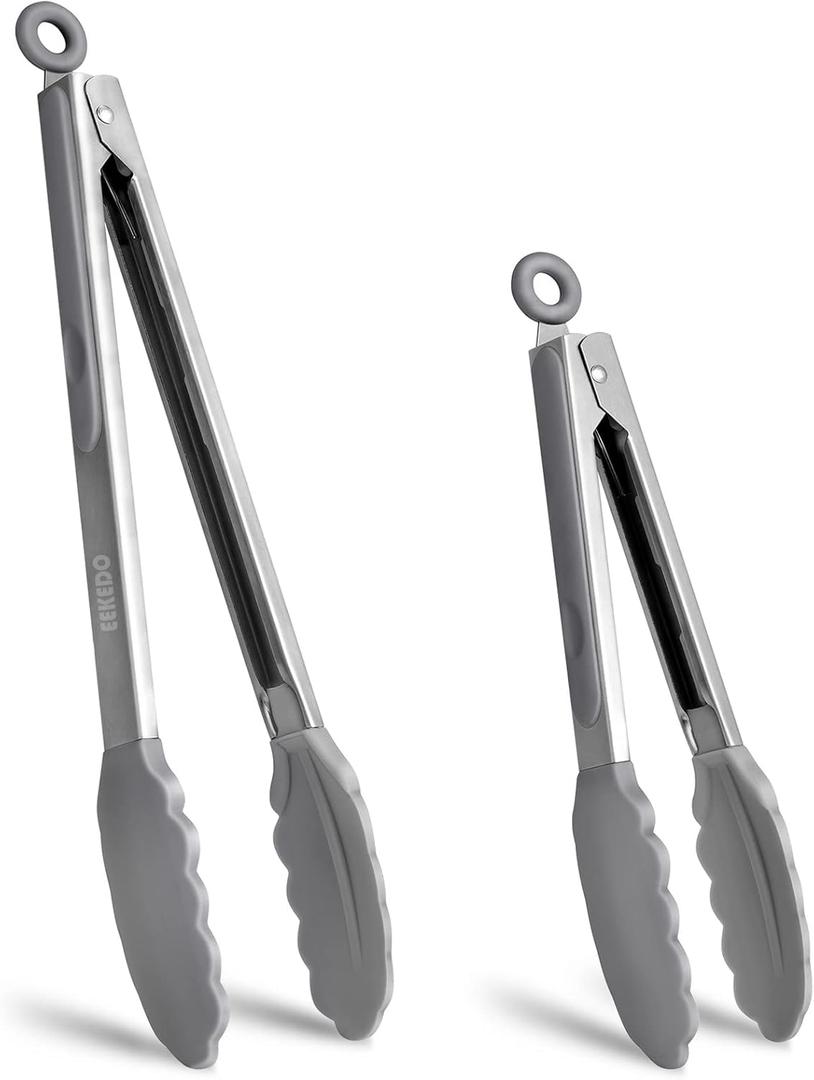 Kitchen Tongs (Light grey)