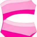 Girl Two Piece Swimsuits Adjustable Straps Bikini Sets with Chest Pad Size 9-16Y