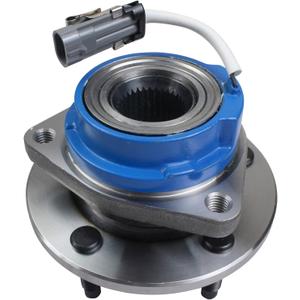 MACEL 513121 Front Wheel Hub Bearing Assembly Compatible with Chevy Impala Monte Carlo, Cadillac DTS Eldorado Seville, Buick Century, Pontiac Grand Prix Bonneville 5 Lug W/ABS