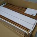 Gashell Wire Shelf Covers, Bamboo Wire Rack Covers for Pantry, Closet (5pcs, 32" W x 16" D)
