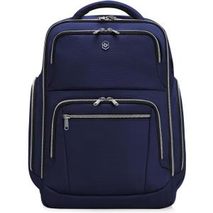 Blue Quartz Laptop Computer Backpack for Men Women, College Backpack fit 16Inch Laptop, Anti Theft Backpack with RFID Blocking, Travel Carry On Backpack, Business Work Pack (Blue)