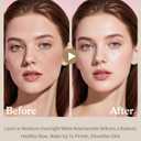 CC Cream for Older Women, 2 Packs Skin Tone Adjusting CC Cream, CC Creams Self Adjusting for Mature Skin, Moisture, For All Skin Types, Lightweight & Hydration, All-in-One Gentle Daily Moisturizer