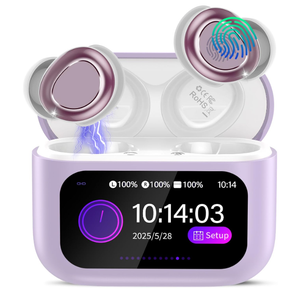 ZYHKON Sleep Earbuds Bluetooth 5.4 in Ear Touch Screen Sleep Headphones, Small Design Mini Sleep Earbuds for Side Sleepers with Sleep Mode, RoyalBlue