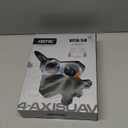 4DRC Foam Remote Control Airplanes for Kids Adults, RC Plane Airplane Toys for Boys Kids Beginners, RC Planes Fighter Jet Helicopter Drones for Kids Adults, 360 Flip Easy to Fly