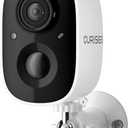 Outdoor Security Camera Wireless 2K Camera for Home Security Wireless Outdoor Battery Security Cameras 2.4GHz WiFi Smart Motion Detection,Color Night Vision,Waterproof, Cloud/SD Storage (White-1 Pack)