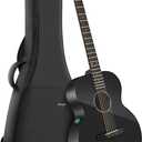 Enya Acoustic-Electric Guitar X3 Pro Mini Carbon Fiber Travel Guitar - 36" 3/4 Size with Built-in Effects & Wireless Speaker, Includes Gig Bag & Cables - Ideal for Professional & Stage Performance