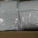 VEVOR 100 Pcs White Chair Covers Polyester Spandex Chair Cover Stretch Slipcovers for Wedding Party Dining Banquet Flat-Front Chair Covers