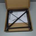 FEED GARDEN Trash Bag Holder, Outdoor Metal Leaf Bag Holder Stand, Garbage Bag Frame Holder for 30-45 Gallon Bags for Leaves, Camping, Yard Weeding, Lawn Party