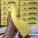 Giant Butter Squishy (8.9*2.36*2.36 Inch), Big Jumbo Butter Stick Squishy,Slow Rising Fidget Squeeze Toys