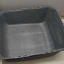 Catit Airsift Jumbo Hooded Litter Pan, Warm Gray/White - Privacy and Easy Access for Cleaning - Ideal for Larger or Multiple Cat Households