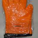 KITCHEN PERFECTION Silicone Smoker Oven Gloves -Extreme Heat Resistant BBQ Gloves -Handle Hot Food Right on Your Smoker Grill Fryer & Pit | Waterproof Oven Mitts |Superior Value Set+3 Bonuses (One Size)