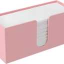 Acrylic Paper Towel Holder Countertop, Pink Paper Towel Dispenser, Napkin Holder, Suitable for Z-fold, C-fold or MultiFold Trifold Paper Towels for Bathroom Toilet Kitchen