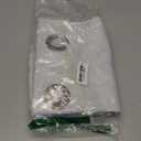 NICETOWN Farmhouse Blackout Small Curtains - Thermal Insulated Grommet Curtain Valances Room Darkening for Kitchen Window Treatments Home Decor, 34" Wide x 30" Long, 1 Pair, Greyish White