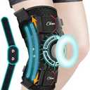 Cilnos Knee Brace for Pain Relief, Adjustable Hinged Knee Support with Side Stabilizers & Patella Gel Pads, for ACL, MCL, Meniscus Tears, Arthritis,Post-Injury Support - Men and Women (2XL/3XXL/4XL)