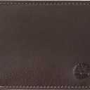 Timberland Men's Leather Wallet with Attached Flip Pocket (Brown (Blix))