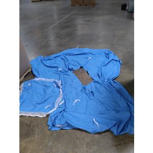 Blue Cover For Umbrella, Size 73" x 123"