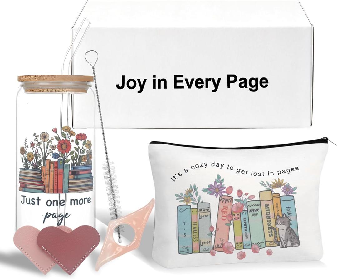Book Lover Gifts for Women, Bookish Gifts Readers, Book Club Gift for Women, Reading Accessories for Readers and Bookworms, Birthday Present for Librarians, Teachers