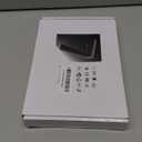 ISUNMEA 9 Inch Solar Lighted House Numbers for Outside, Light Up Waterproof LED Address Numbers Signs for Houses, Large Personalized Illuminated Exterior Modern House Numbers Light (7-Black, 9IN)