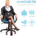 Hvllyan Gel Seat Cushion for Long Sitting (Thick & Extra Large), Gel Cushion for Wheelchair Soft, Chair Cushion, Car Seat Cushion Breathable, for Office Chair for Hip Pain