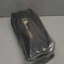 MOON LENCE Portable Camping Chair Plus, Larger & Roomier, Compact and Lightweight Still, Folding Chair for Backpacking & Hiking, 330Lbs Capacity (Black)