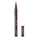stila Waterproof Liquid Eye Liner, Stay All Day Makeup with Fine Brush Tip Lasting Satin Finish, Smudge-Proof & Transfer-Resistant (1 Count (Pack of 1), 13 Microtip - Dark Brown)