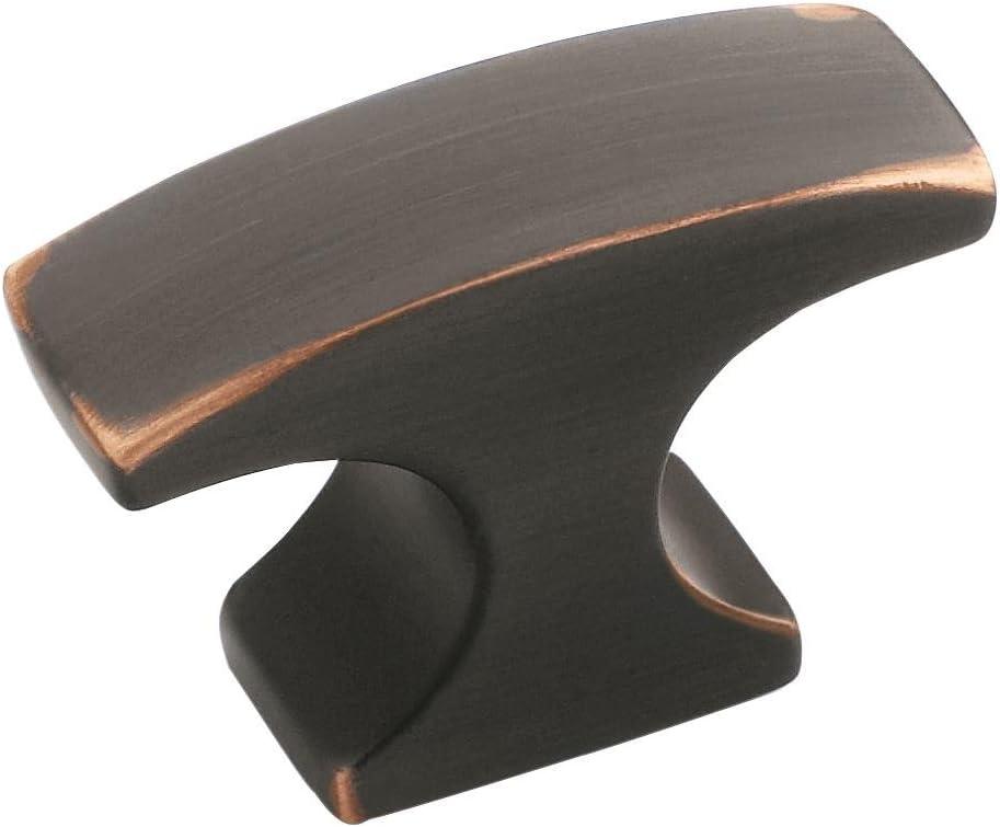 Amerock | Cabinet Knob | Oil Rubbed Bronze | 1-1/2 inch (38 mm) Length | Conrad | 1 Pack | Drawer Knob | Cabinet Hardware