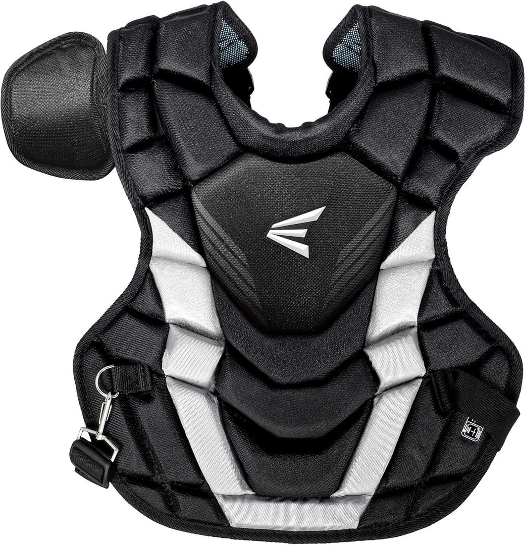 Easton Gametime Intermediate Catcher Chest Protector (Intermediate | Ages 13-15, Black)