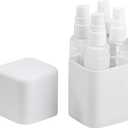 Multifunctional Travel Bottle Set - 4-in-1 Kit with 50ml Size Spray Bottle, Lotion Container, Tsa Approved & Reusable Travel Essential Suitable for Storing Lotions, Perfumes, Etc