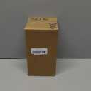 8 inch Clear Glass Flower Vases for Centerpiece Table Home Indoor Desk Decor,Ins Modern Boho Style Vase for Wedding Housewarming Gift (White)