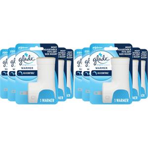 Glade PlugIns Air Freshener Warmer, Scented and Essential Oils for Home and Bathroom, Up to 50 Days on Low Setting, 5 Count (Pack of 2)