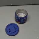 14oz Insulated Vacuum Food Jar with Buckle Lid,Soup Thermo for Hot Food Kids,Wide Mouth Leakproof Stainless Steel Lunch Container with Spoon-Dinosaur