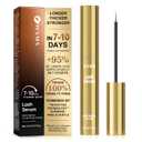 Lash Serum for Eyelash Growth  Visible Results in 7 Days, Powered by W-Peptide Technology, Fuller-Looking Lashes, Hormone-Free & Gentle for Sensitive Eyes (0.1 fl oz)