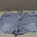 luvamia Jean Shorts for Women Summer High Waisted Stretchy Denim Shorts Casual Ripped Cut Off Jorts Country Concert Outfit Size 2XL