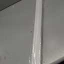 Lineshading 2 Sets Door Sweep Plastic PVC 1 3/4" x 36" Slide on Bottom Exterior Door Seal Strip for Weather Stripping Draft Stopper (White)