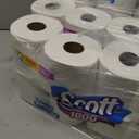 Scott 1000 Toilet Paper, 32 Rolls, Septic-Safe, 1-Ply Toilet Tissue