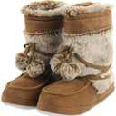 Home Slipper Women's Soft Fleece Plush Warm Indoor House Slipper Boots Shoes.M