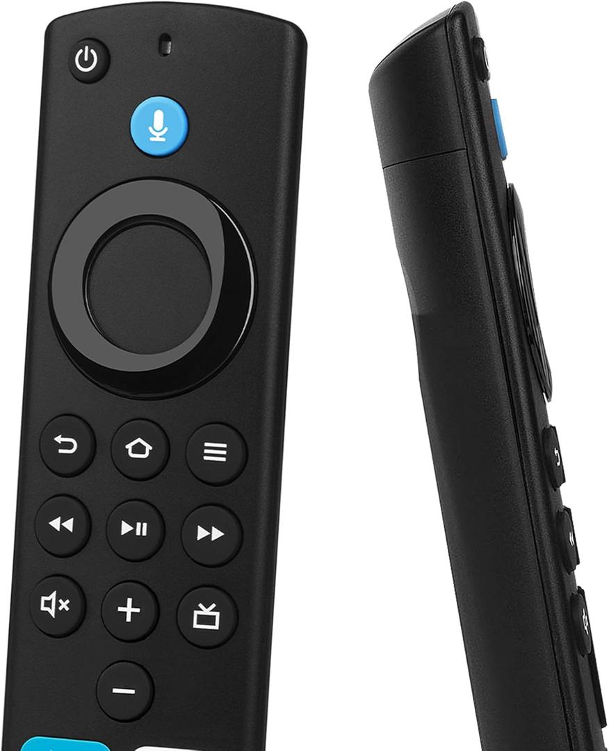 Replacement Remote Control for AMZ Smart TVs Stick & TV Cube, for Insignia-Toshiba-Pioneer Smart TV 3rd Gen (3rd Gen Remote)