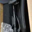 Ergonomic Office Chair with Footrest, High Back Swivel Mesh Desk Chair, Big and Tall Rolling Computer Chair with Headrest, Lumbar Support, 3-Level Tilt Backrest for Home, Bedroom, Work (Black)