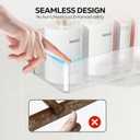 Nieifi Adhesive Wall Shelf, Shower Shelves, Shower Organizer for Bathroom Organization (A-Clear, 2 pieces)
