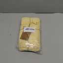 OHOMLY LIVING Slub Textured Dinner Napkins Set of 6-100% Cotton Cloth Napkins 18x18 Inch - Soft Durable Washable Fabric Napkins for Everyday Use & Special Occasions Christmas - Yellow