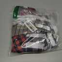 Christmas Tablecloth Winter Christmas Trees Buffalo Plaid Tablecloths Holiday Table Cloth for Farm Table Cover Tablecloths Christmas Home Decorations for Kitchen Party Dinner Picnic (60" x 60" Round)