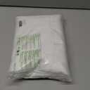 NICETOWN Non See Through White Privacy Sheer Curtains 84 inches Long 2 Panels Set, Fish Bone Pattern Farmhouse Semi Light Filtering Window Drapes for Bedroom, Living Room, 52 inches Wide