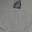Whitmor Zippered Mesh Wash Bag - White 1 Pcs