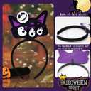 9PCS Halloween Headbands For Women & Kids - Cute Party Headband Accessories For Costume, Festival, Holiday Celebration - Fun Halloween Hair Band For Adults & Children