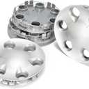 4Pcs Wheel Center Cap for 2001-02 Sequoia 2001-04 Tacoma 2000-04 Tundra Wheel Rim 190mm(7.46in) Silver 6 Lug Hub Cap, Replacement 42603-0C30 Wheel Cover